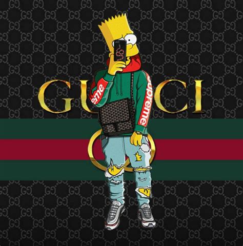 gucci simpson wallpaper 4k.